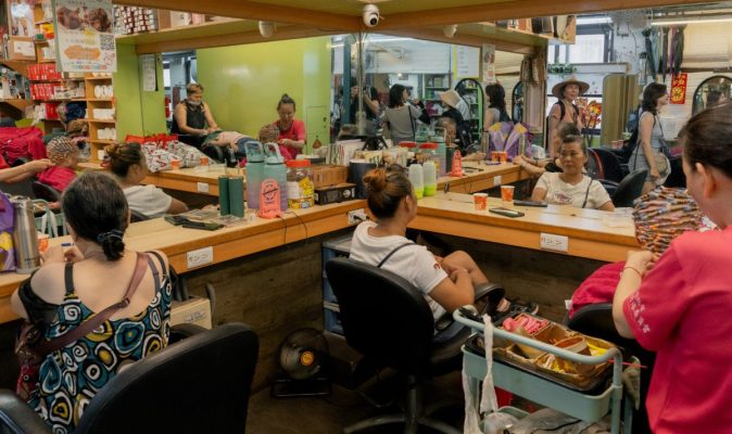 Hairsalon at Renai Market